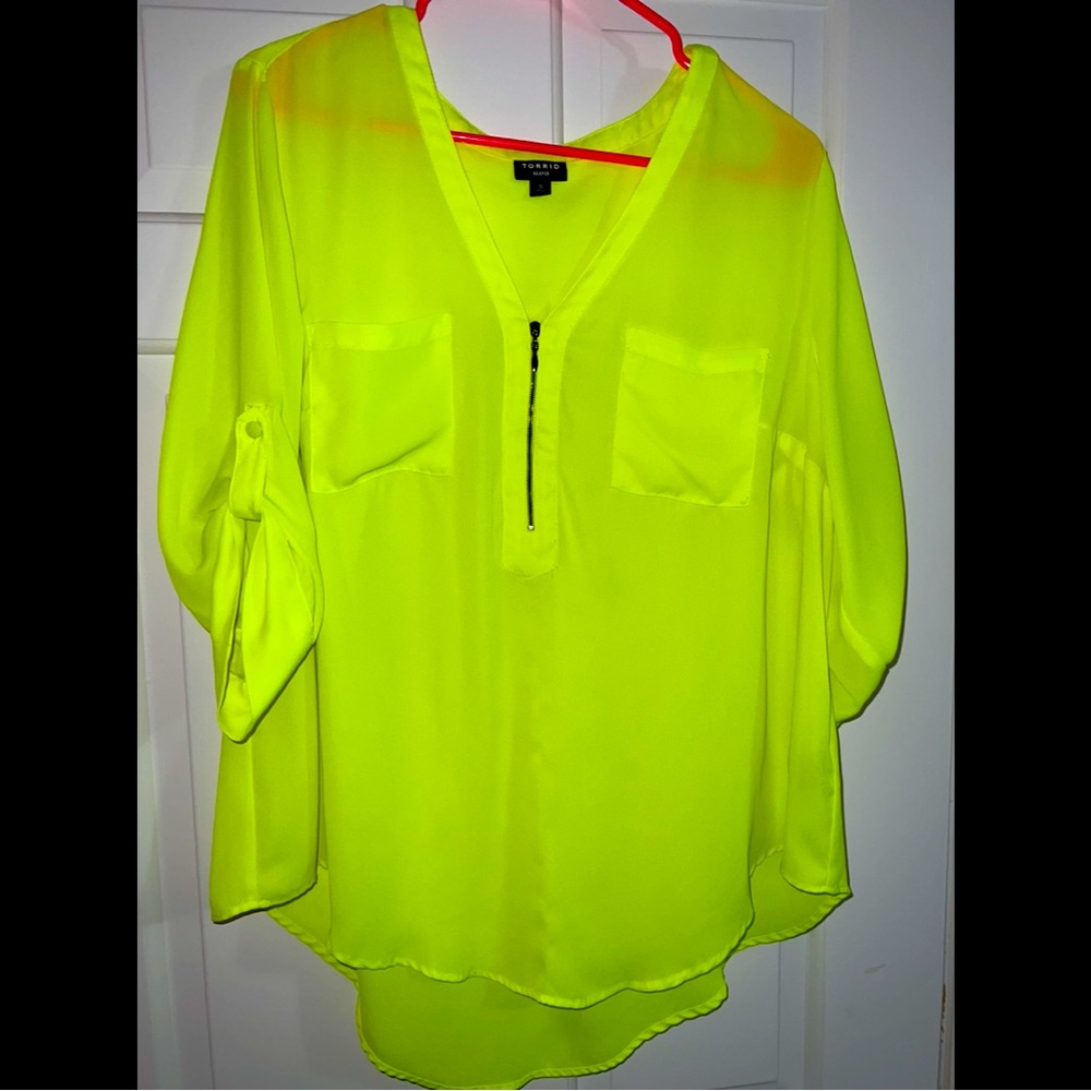 Torrid Harper Pullover Blouse